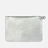 Дорожный кошелек ручной работы, Kokosina bags, натуральная кожа, серебристый, превью фото 2