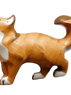 Брошь «Рыжий кот»