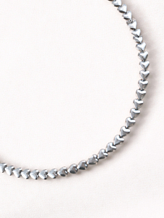 Чокер из гематита в форме сердечек Migette