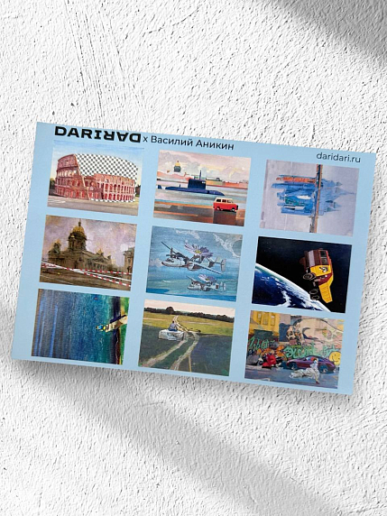 Стикерпак виниловый «Василий Аникин», А5, фото 5.