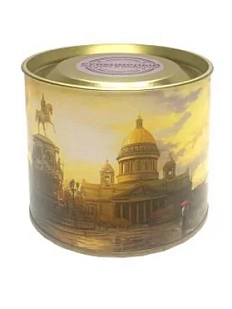 Чай Настоящий сувенир «Исаакиевская площадь», клубника в шампанском, 50 гр