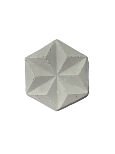 Брошь из бетона