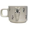 Кружка ручной работы с фигуркой Лошадка с узорами, полуфарфор, 250 мл, превью фото 1