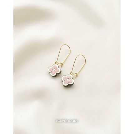 Серьги «Клевер» из коллекции Clover Classic, дерево, фото 2.