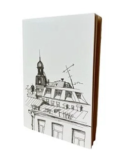 Блокнот Elizabeth Madar «Чёрно-белый Петербург», 40 листов