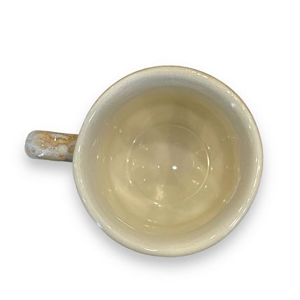 Чашка для чая ручной работы с эффектом мрамора, бело-розовая, фарфор, 120 мл, фото 3.