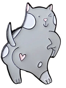 Металлический значок Barking Store «My rules»