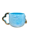 Кружка ручной работы Барыня «Облако», голубая, 380 мл, керамика, превью фото 3