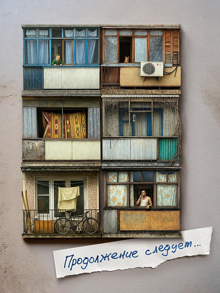 Набор магнитов «Выросли и уехали. Балконы 3», фото 3.