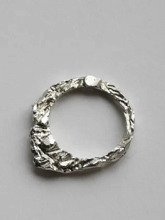 Кольцо из нейзильбера «Камнепад»