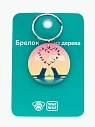 Брелок деревянный WAF WAF  с птицами «Я люблю СПБ», превью фото 1