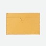 Визитница ручной работы, Kokosina bags, натуральная кожа, мимоза, превью фото 2