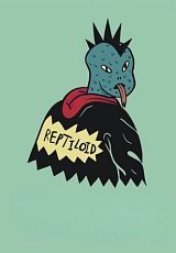 Картхолдер двухсторонний «Reptiloid», мятный