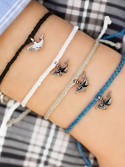 Браслет WAF WAF «Кит», белый, фото 4.