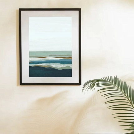 Постер интерьерный «Море №1», А3, фото 2.
