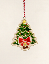 Игрушка на ёлку «Ёлочка», керамика