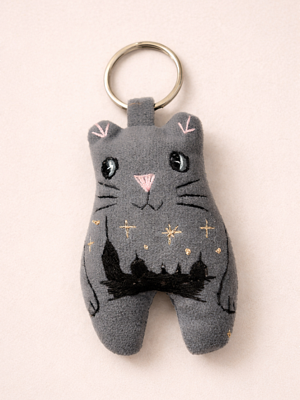 Брелок «Кот с Петропавловской крепостью», фото 1.