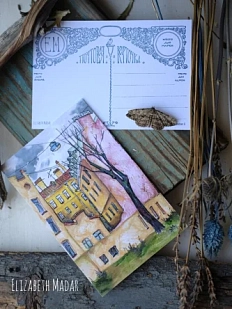 Открытка «Переулок Петербурга» Elizabeth Madar