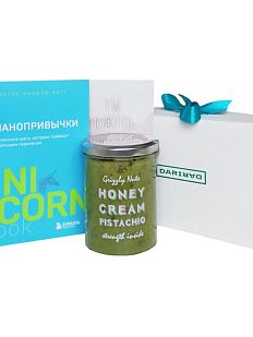 Подарочный набор с книгой «Нанопривычки» и взбитым мёдом