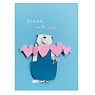 Открытка с деревянными элементами «Made with love», открывающаяся, BOE, превью фото 1