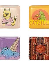 Набор 3Д стикеров Валя Карнавалова на телефон «Catzilla», 2,5 х 2,5 см