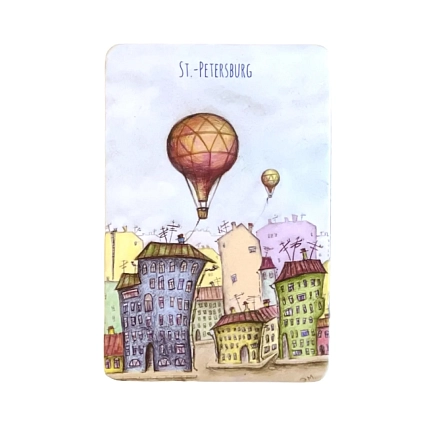 Подарочный набор Elizabeth Madar «Пролетая над Петербургом», 40 листов, фото 3.