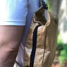 Сумка Ranzel Bags «Kite», крафт, тайвек, бежевая, превью фото 4