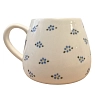Кружка ручной работы Slowday Ceramics в голубой цветочек, полуфарфор, 250 мл, превью фото 1
