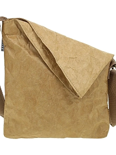 Сумка Ranzel Bags «Nichosi Kraft», крафт, тайвек, бежевая