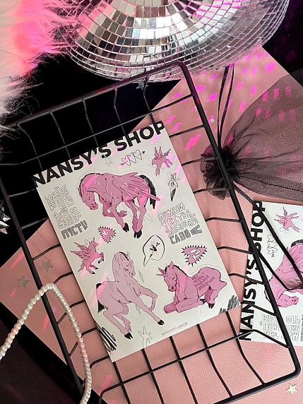 Стикерпак Nansy's Shop «Звездная пыль», 12 х 17 см, фото 2.