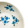 Пиала ручной работы Slowday Ceramics с синими розочками «Винтаж», керамика, 13 см, превью фото 2