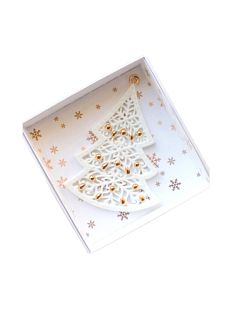 Игрушка новогодняя фарфоровая Bulygin «Елочка»