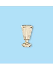 Металлический значок Heart of Moscow «Рюмка» серия Петербург