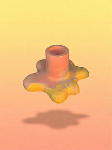 Подсвечник «Клякса»