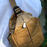 Сумка Ranzel Bags «Kite», крафт, тайвек, бежевая, превью фото 2