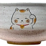 Чаша-тяван ручной работы Керемет «Манэки-нэко», керамика, 11,5 см, превью фото 2