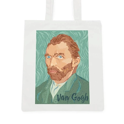 Сумка шоппер «Ван Гог», белый, фото 2.