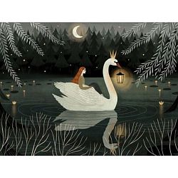 Мини-постер «Лебедь», Дворникова Александра