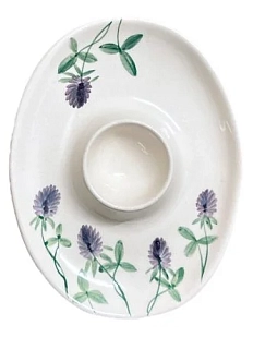 Пашотница для яиц Верба керамика ручной работы «Клевер», керамика