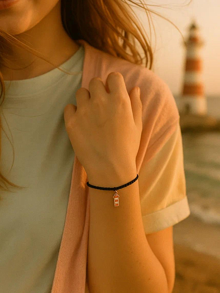 Браслет WAF WAF «Маяк», черный, фото 2.