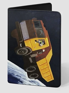 Обложка на паспорт Василий Аникин «Техноромантика», искусственная кожа