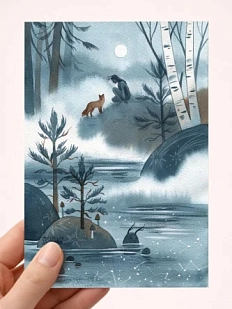 Открытка Анна Спешилова «Карелия», А6