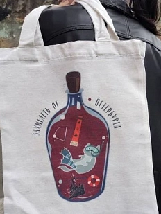 Сумка шоппер «Захмелеть от Петербурга»