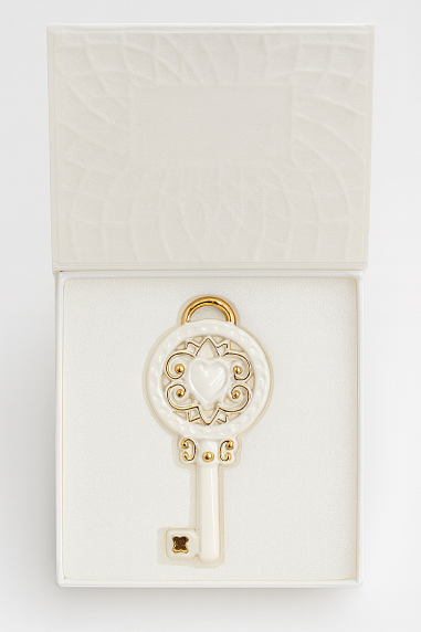 Игрушка новогодняя фарфоровая Bulygin «Ключик», фото 1.