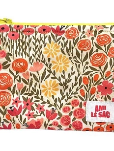Мини-кошелёк ручной работы АМИ (Ami lé sac), цветы