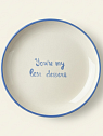 Тарелка ручной работы Йеллоускуп «You're my best dessert», керамика, 15 см, превью фото 1