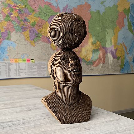 Картонный конструктор 3D «Рональдиньо», фото 6.