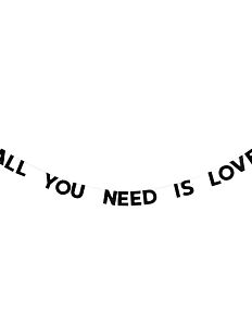Гирлянда «ALL YOU NEED IS LOVE»