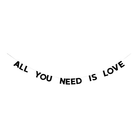Гирлянда «ALL YOU NEED IS LOVE»