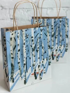 Крафт-пакет «Лиса в лесу»